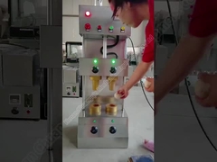 Pizza cone machine